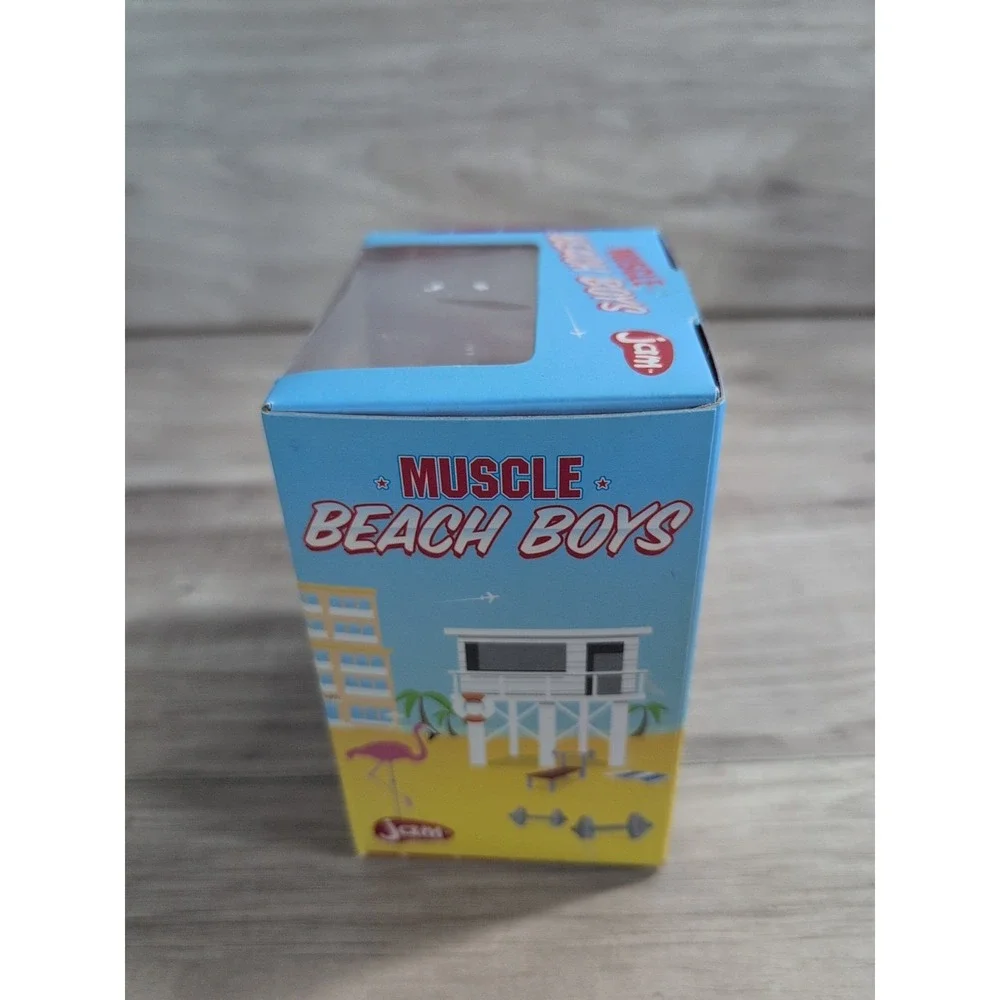 Vintage Toy Muscle Beach Boys 'Dumbell Dwayne' Wind Up Toys